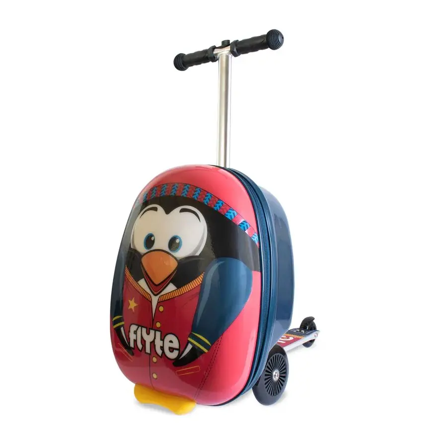 Самокат-чемодан Пингвин Перри - фото
