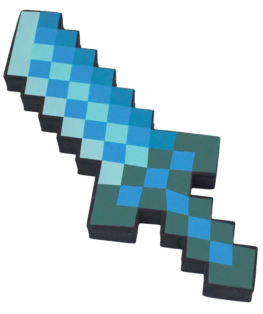 Minecraft 8Бит Кинжал Aqua 25 см