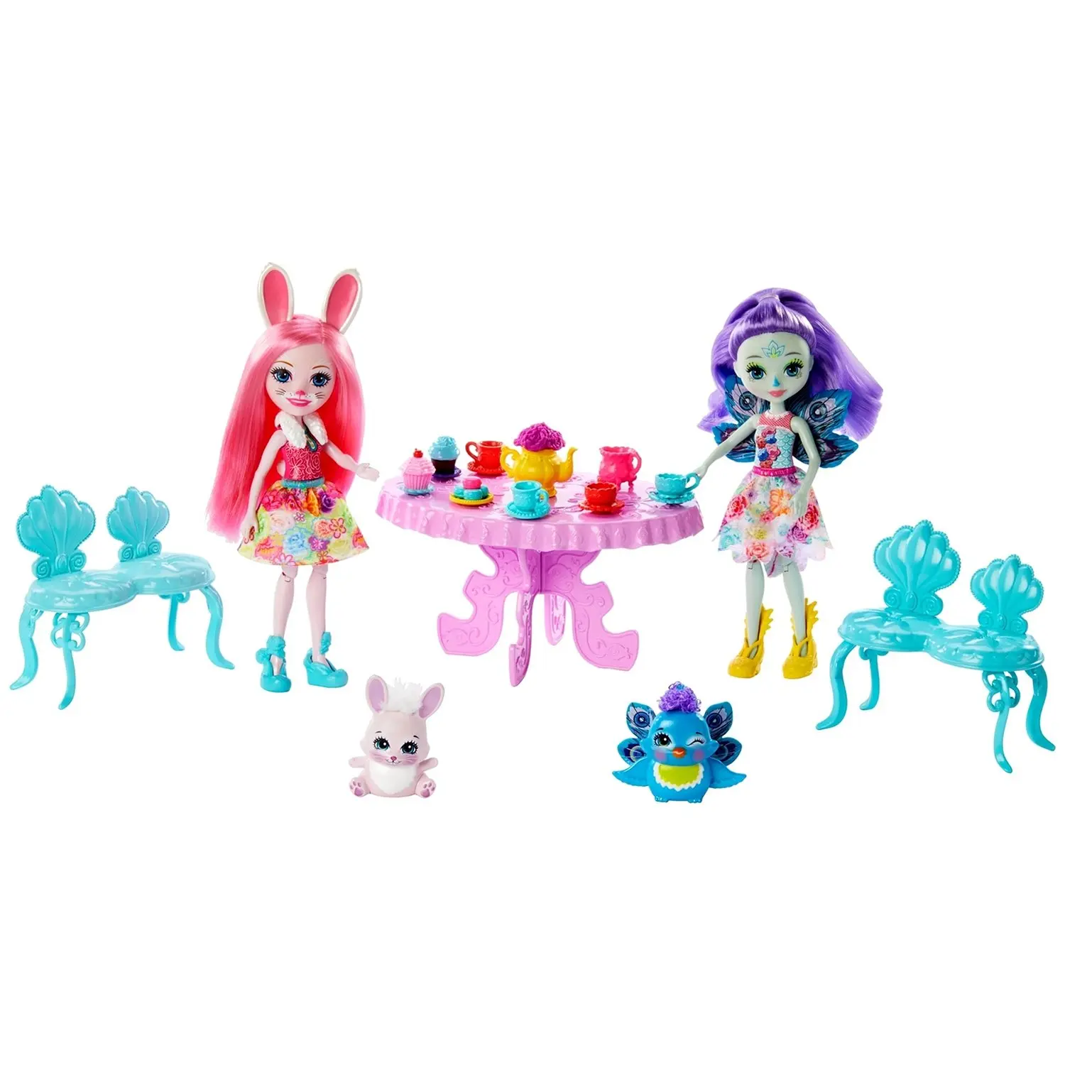 Куклы Игровой набор "Чаепитие Пэттер Павлины и Бри Кроли" - фото