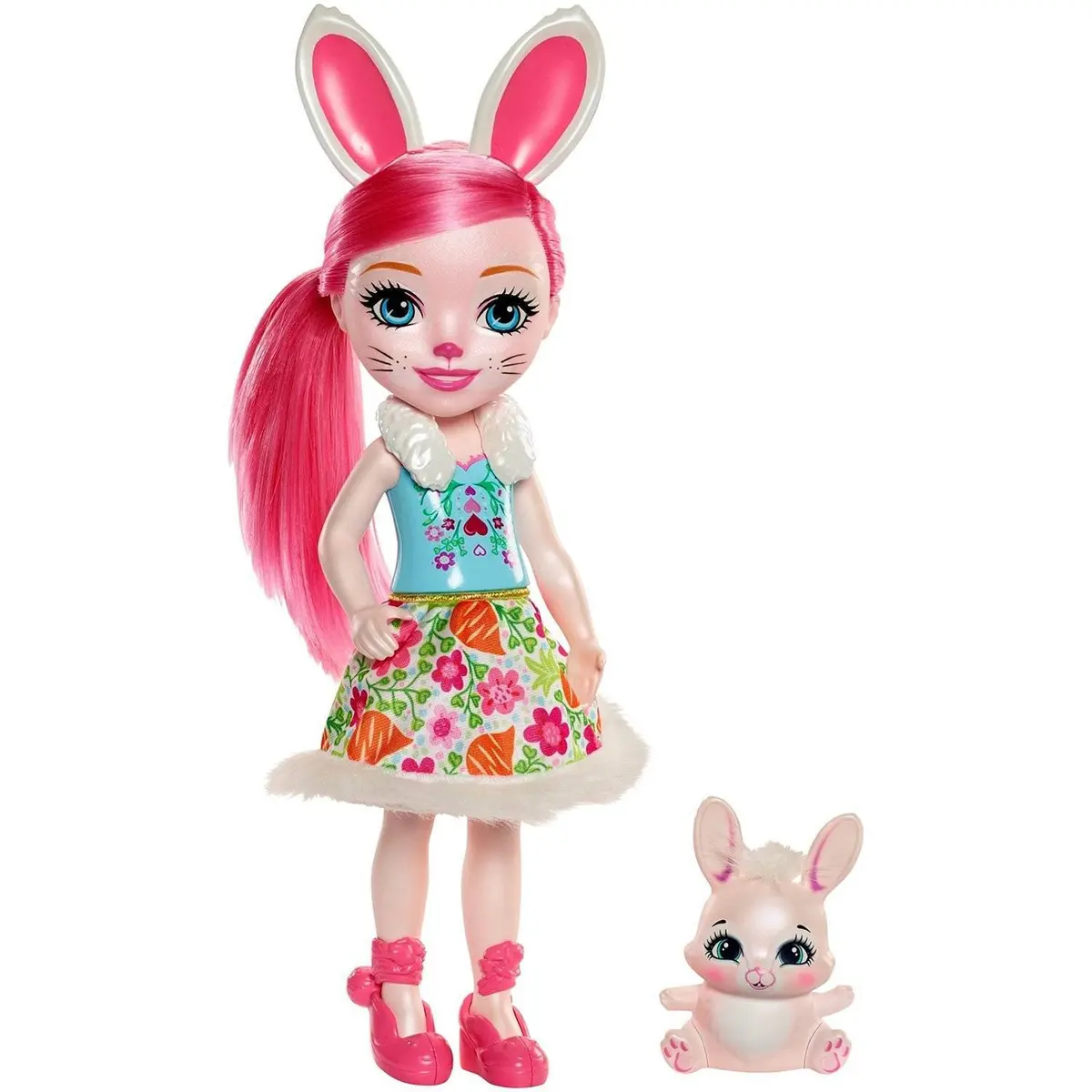 Большая кукла "Бри Кроля и кролик Твист" - фото