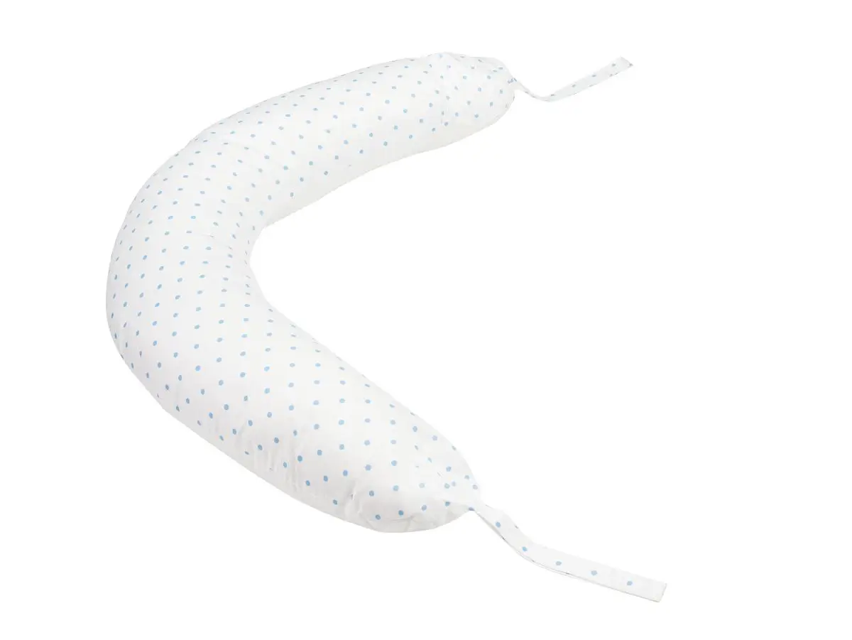 Подушка для беременных Премиум (кармашек + завязки) - фото