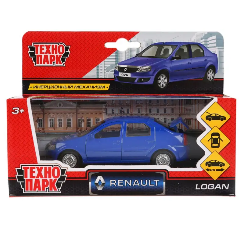 Машинки Машина Renault Logan - фото