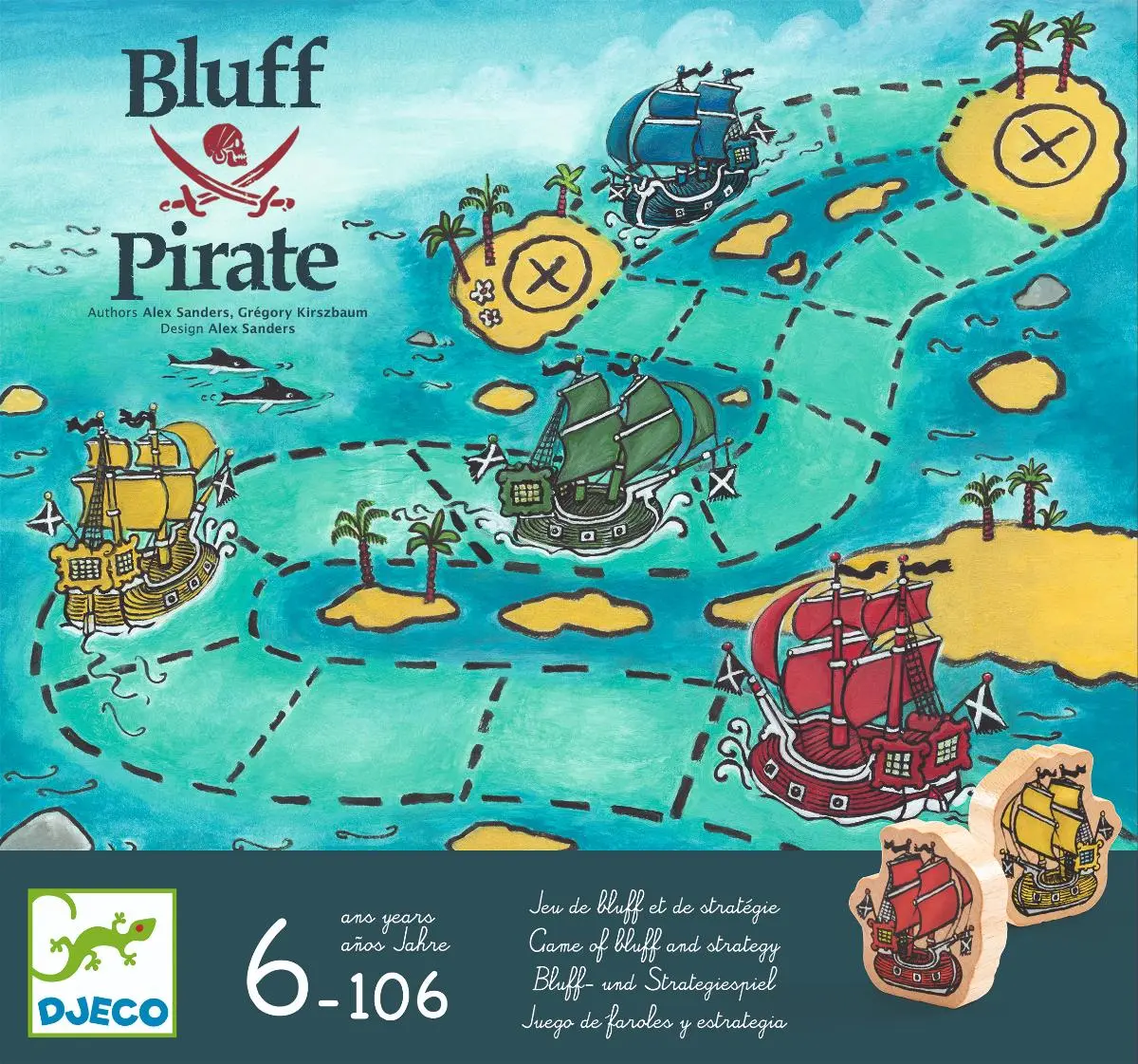 Настольная игра "Пираты" - фото