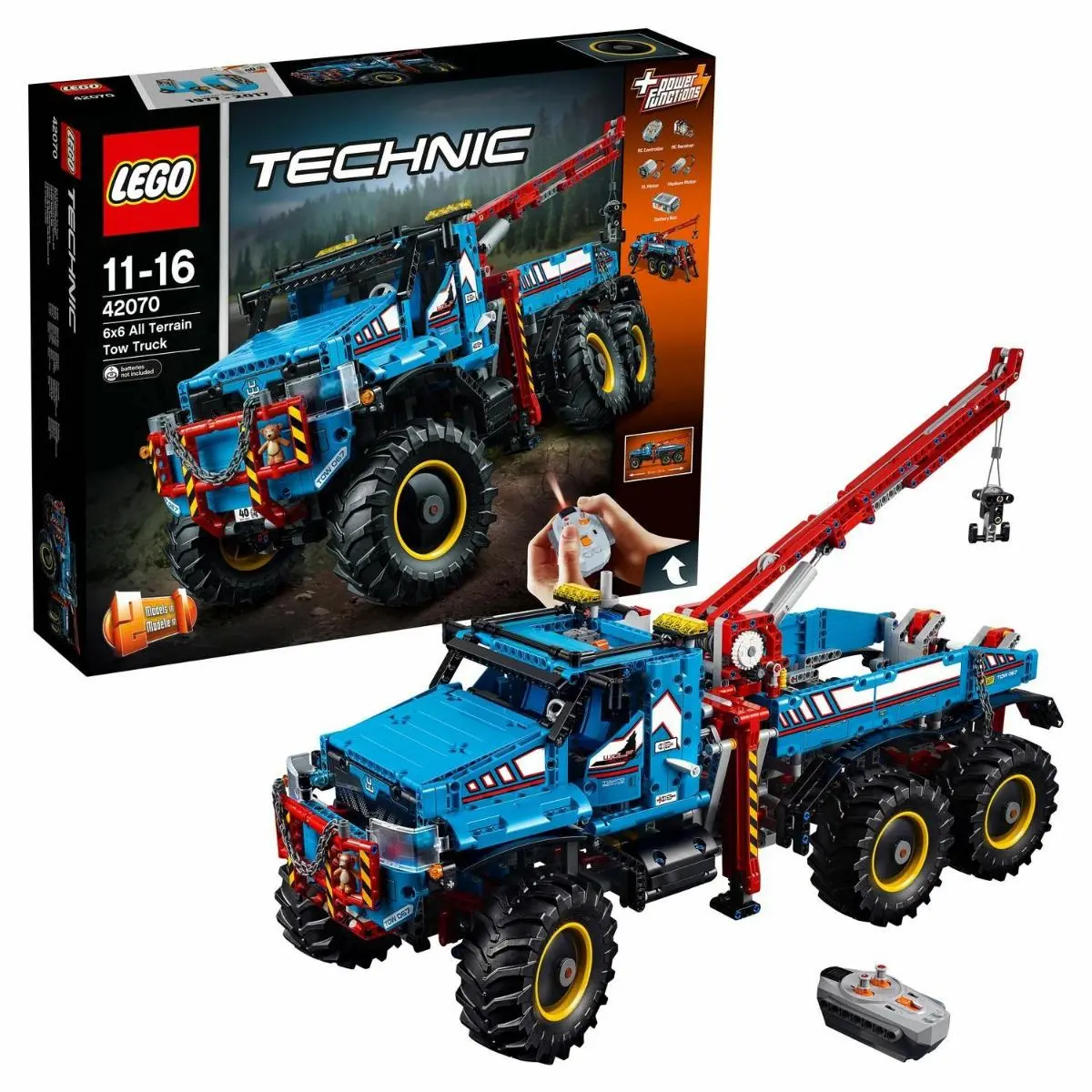 Technic Аварийный внедорожник 6x6 Lego 42070 - купить за 19999 рублей  рублей в интернет-магазине Юниор