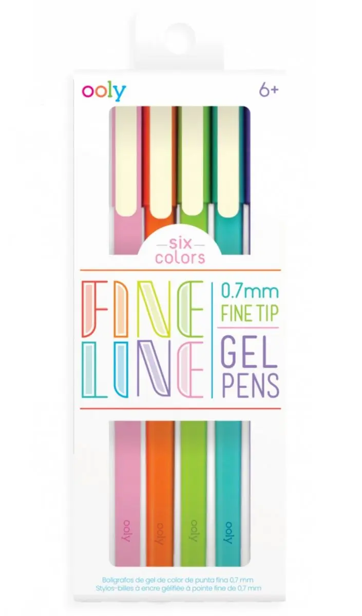 Гелевые ручки "Безупречные линии" - фото