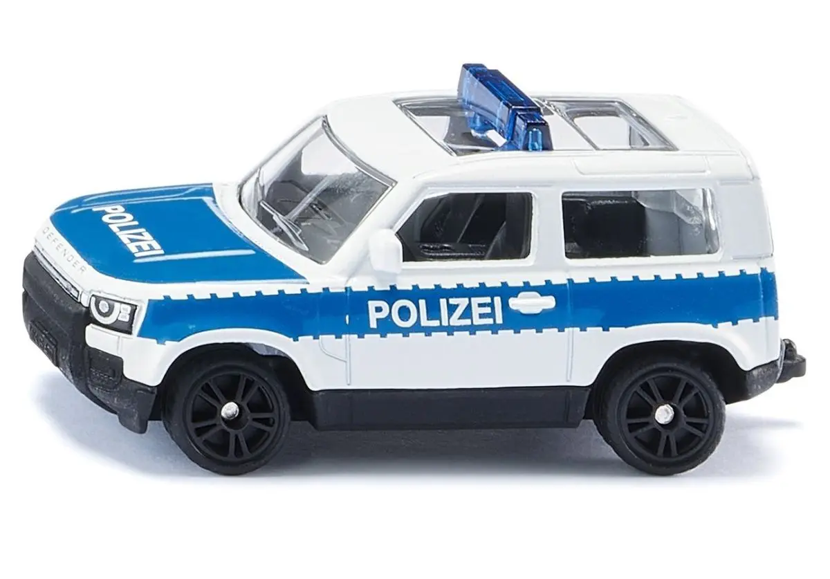 Машина полицейская Land Rover Defender - фото