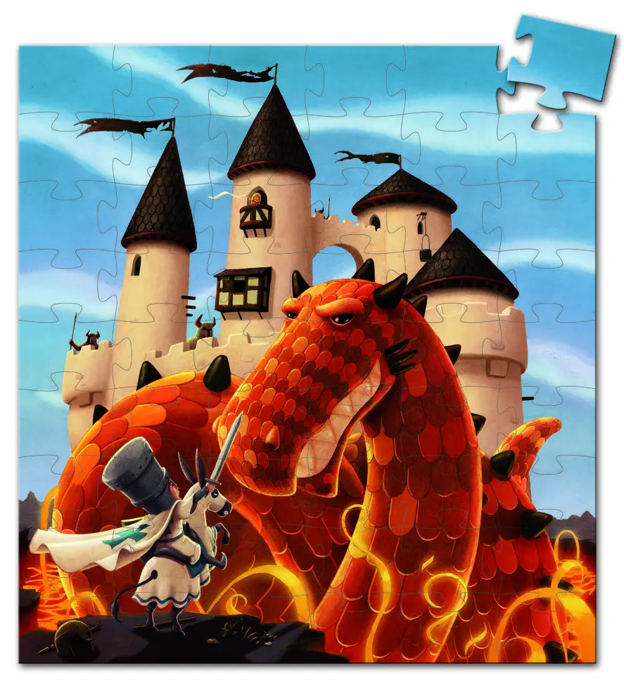 Пазл "Замок дракона" - фото