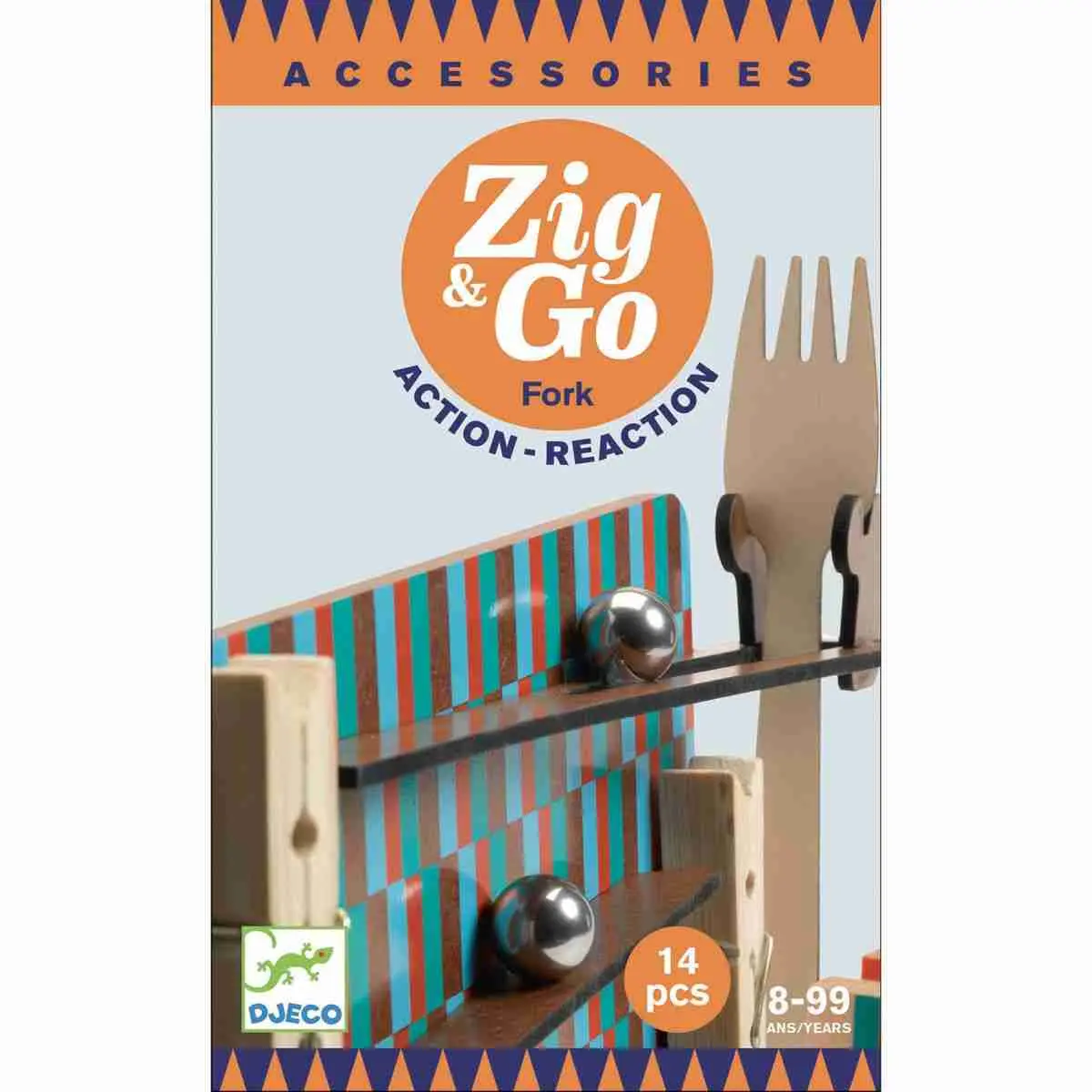 Конструктор Zig&Go, дополнительный набор 14 деталей