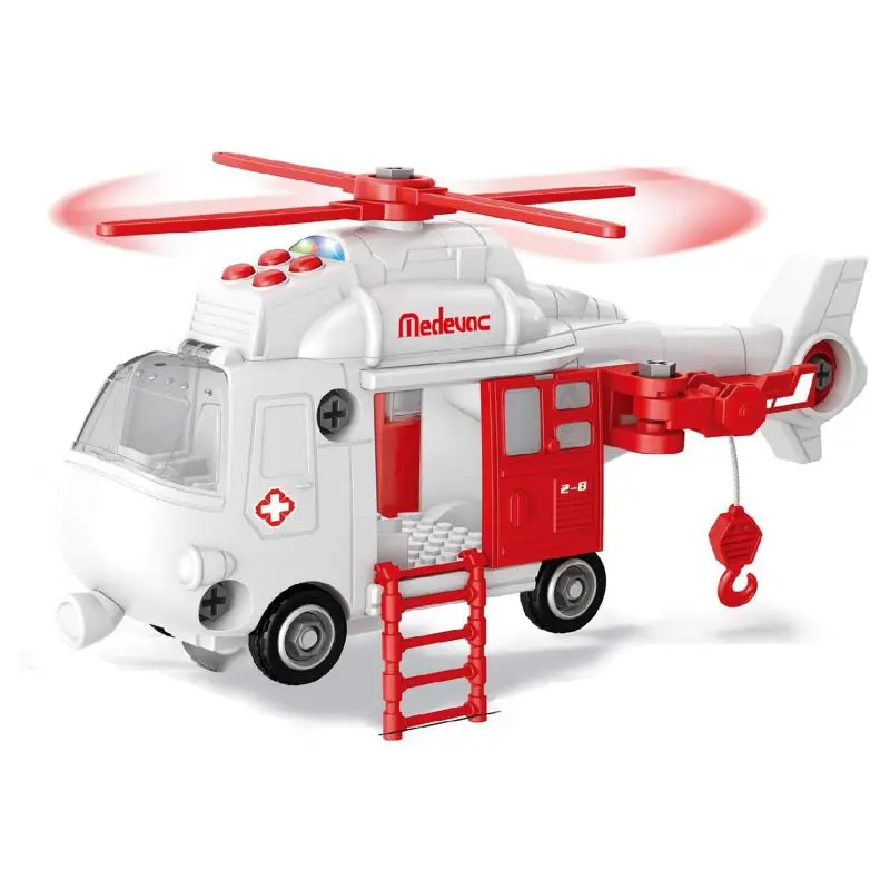 Спасательный вертолет-конструктор - фото