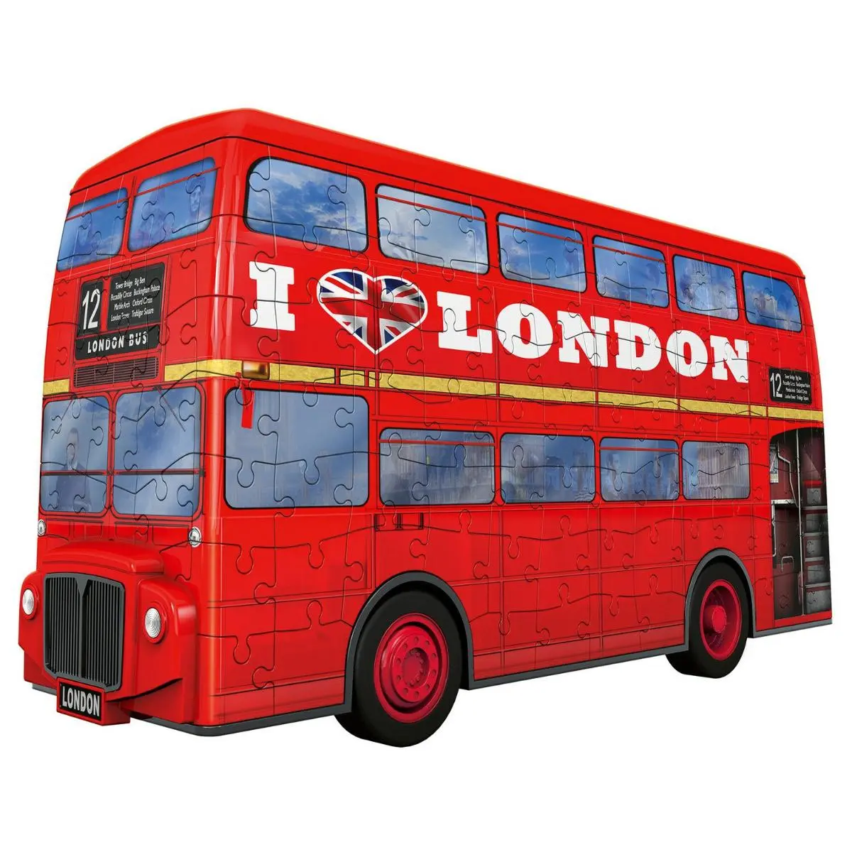 3D Пазл "Лондонский автобус" (216 эл.) - фото