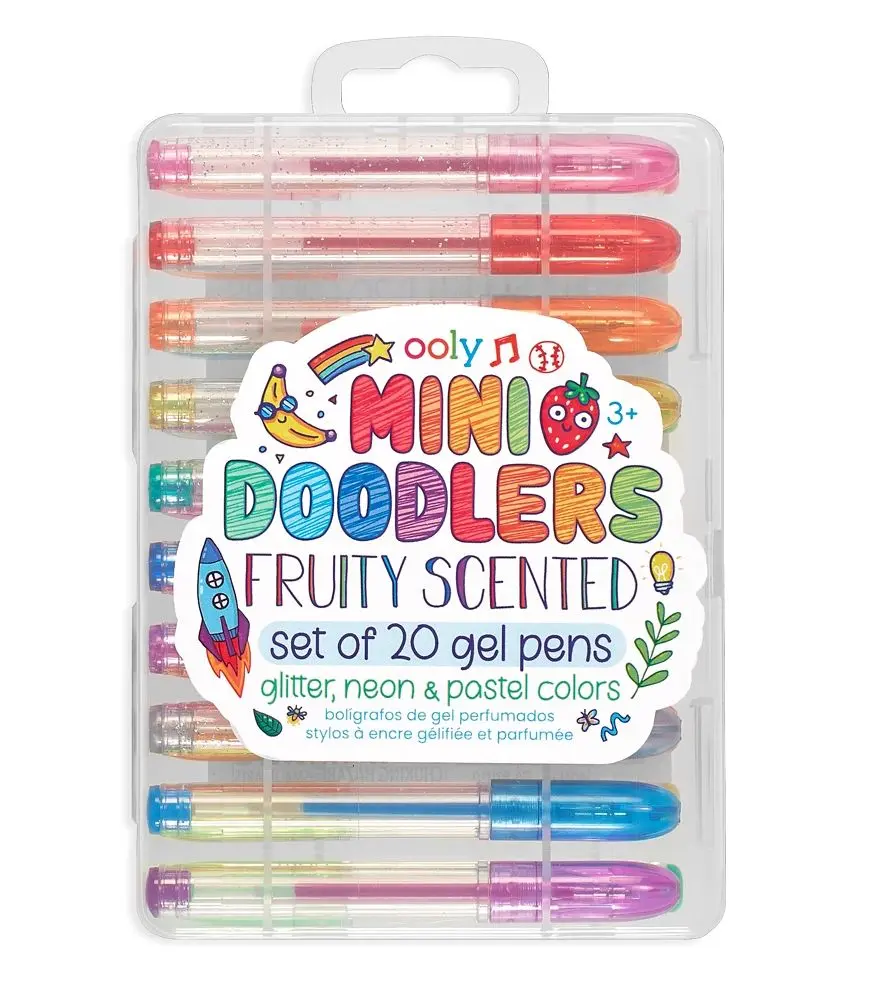 Фломастеры, карандаши, ручки Набор ароматических мини гелевых ручек, 20 цветов - фото