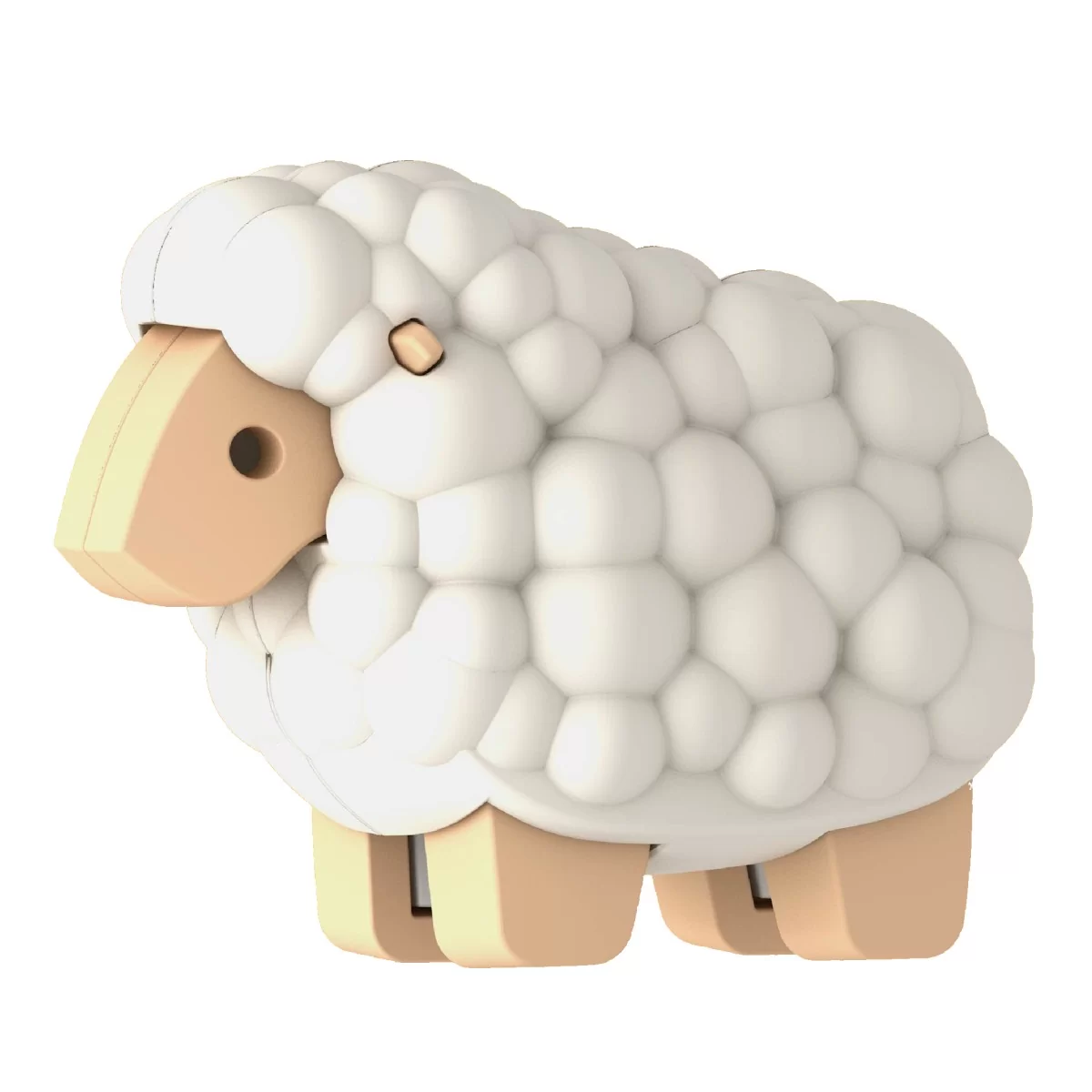 Фигурка магнитная Овца - фото