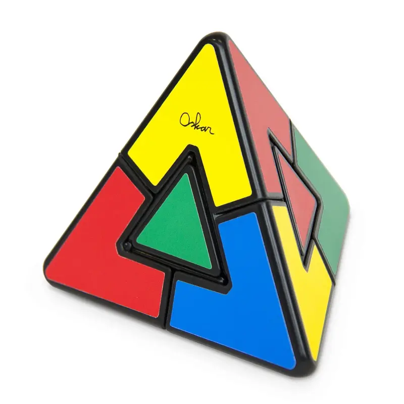 Головоломка Пирамидка Дуэль (Pyraminx Duo) - фото