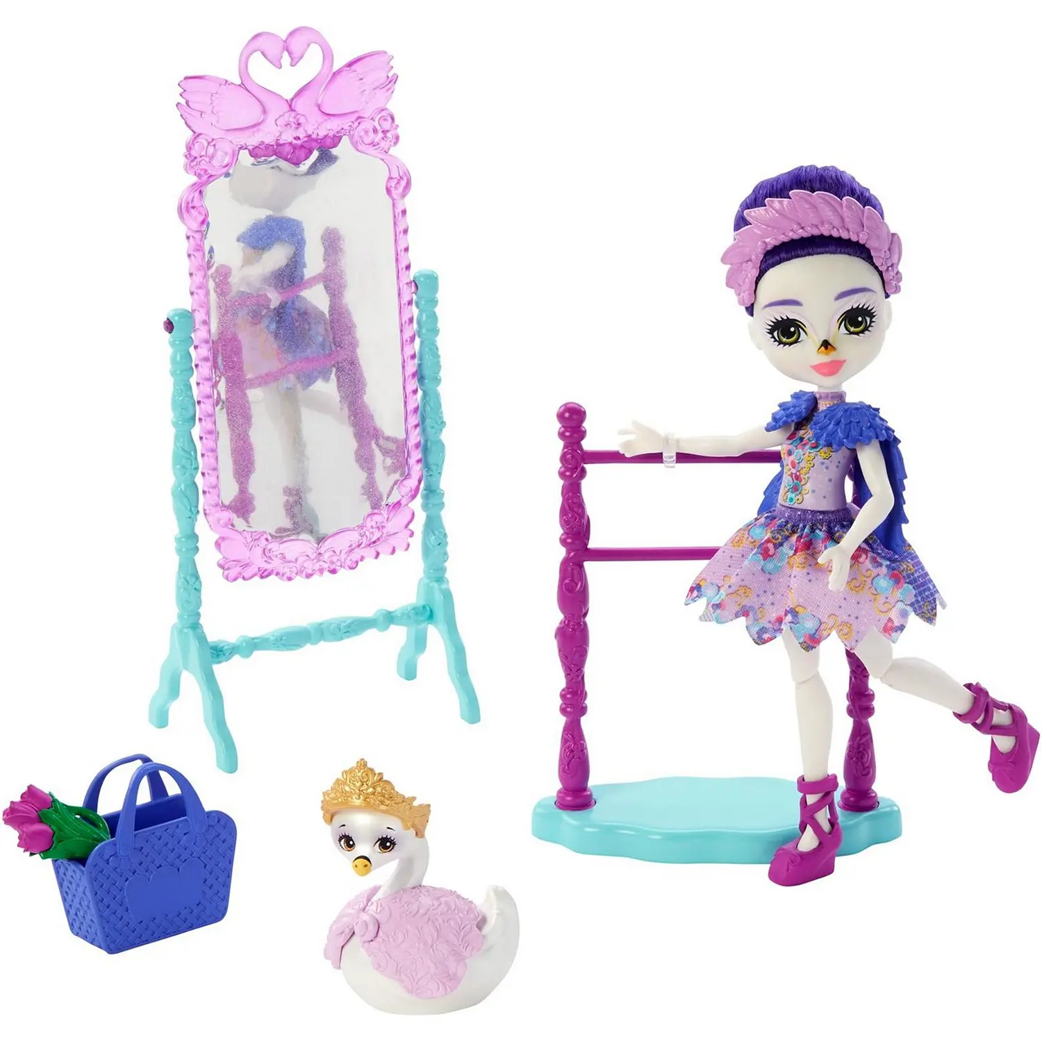 Игровой набор с куклой и питомцем - фото