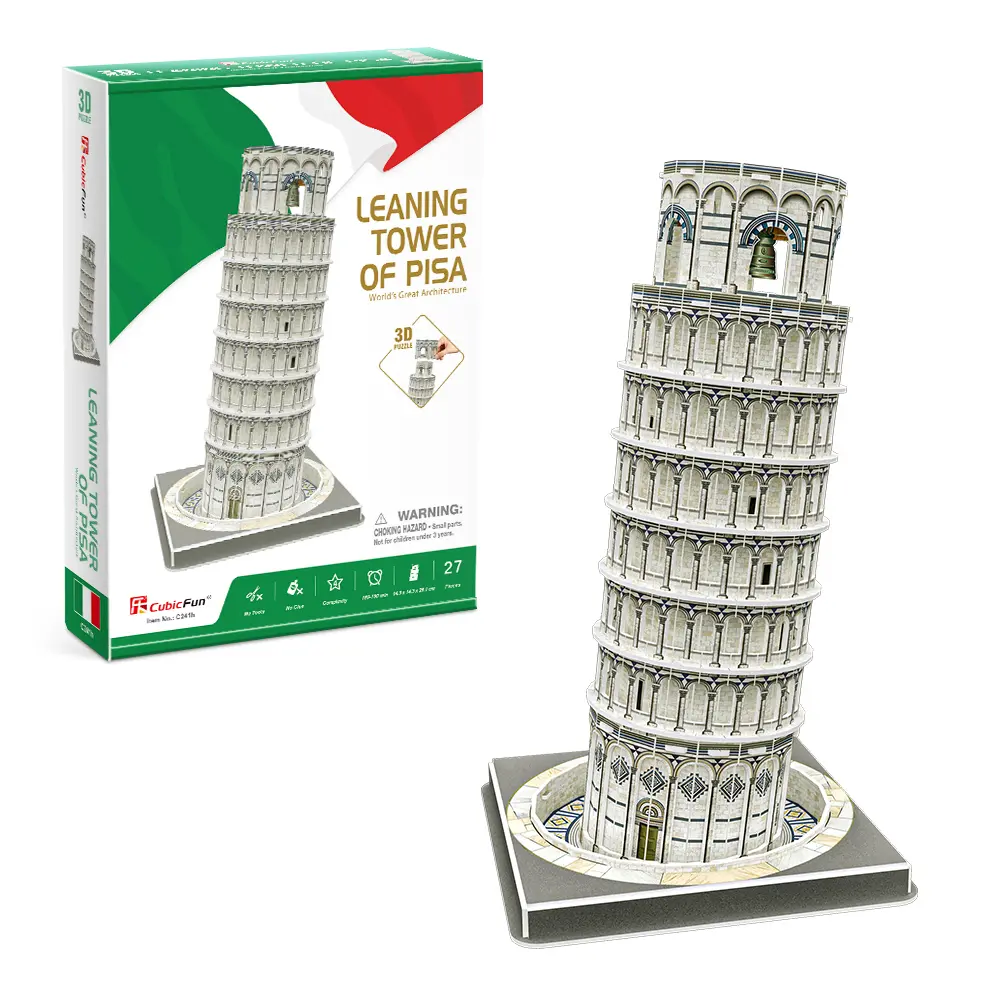 3D пазл Пизанская башня - фото