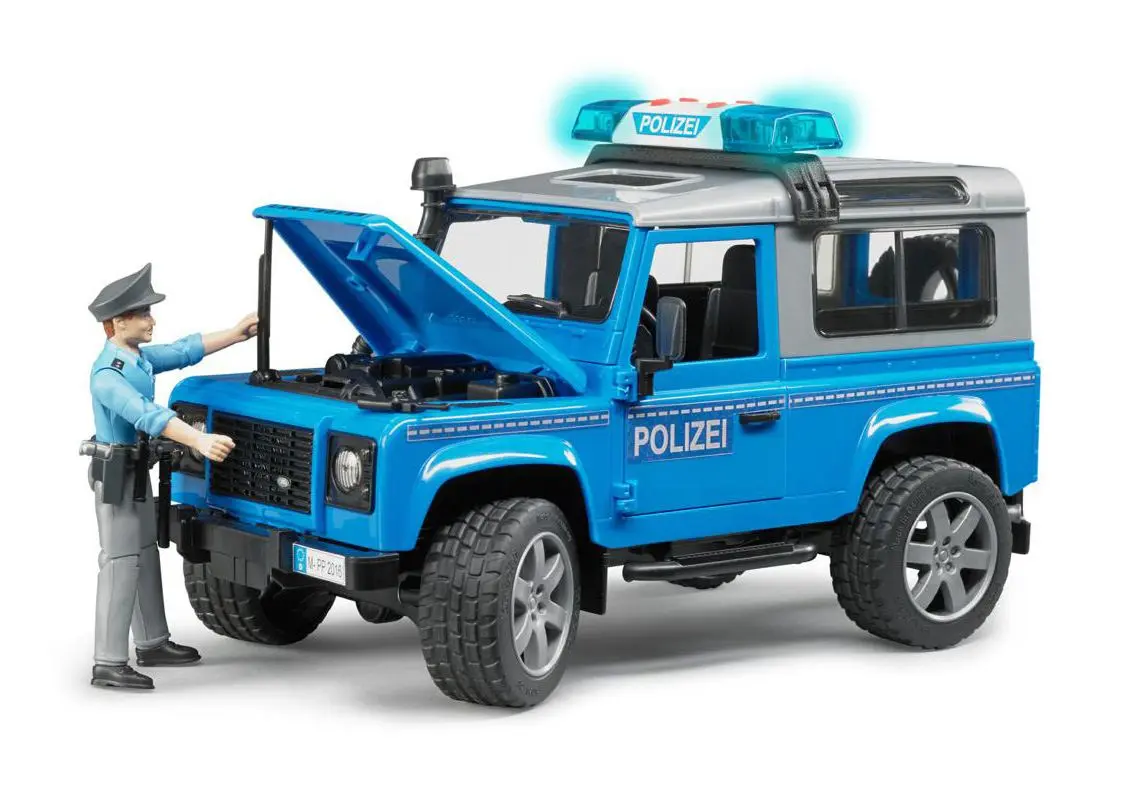 Внедорожник Land Rover Defender Station Wagon Полицейская - фото