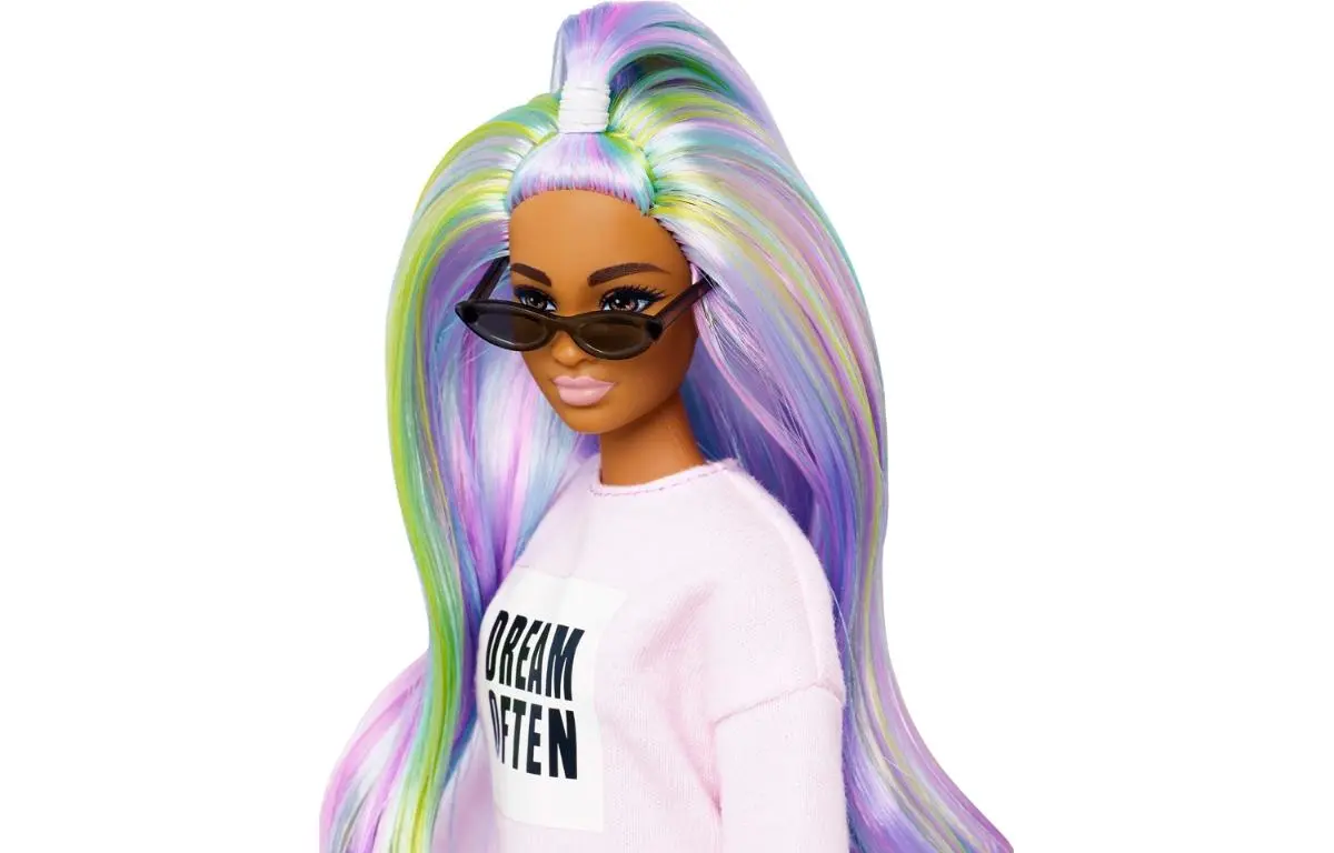 Кукла Модница с яркими волосами "Игра с модой" - фото