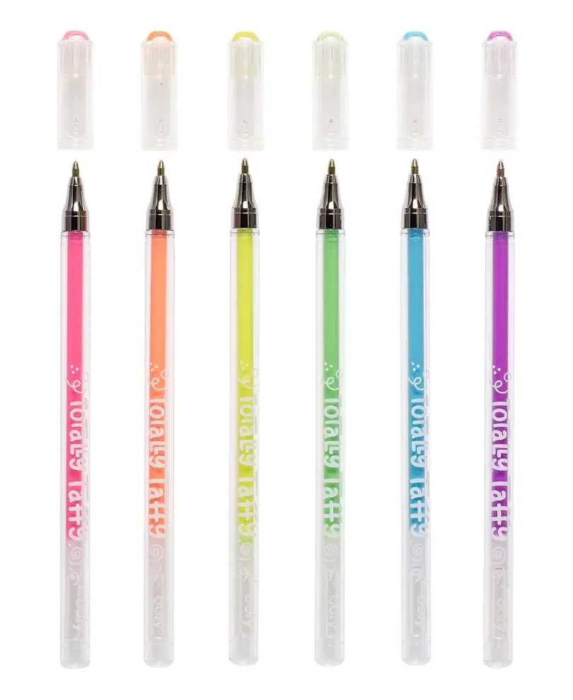 Фломастеры, карандаши, ручки Набор ароматических гелевых ручек, 6 цветов - фото