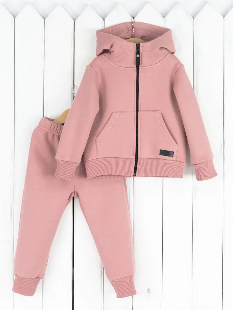 Комплект: куртка, брюки Baby Boom розовый КД368/3-Ф/пудра - купить за 3990рублей рублей в интернет-магазине Юниор