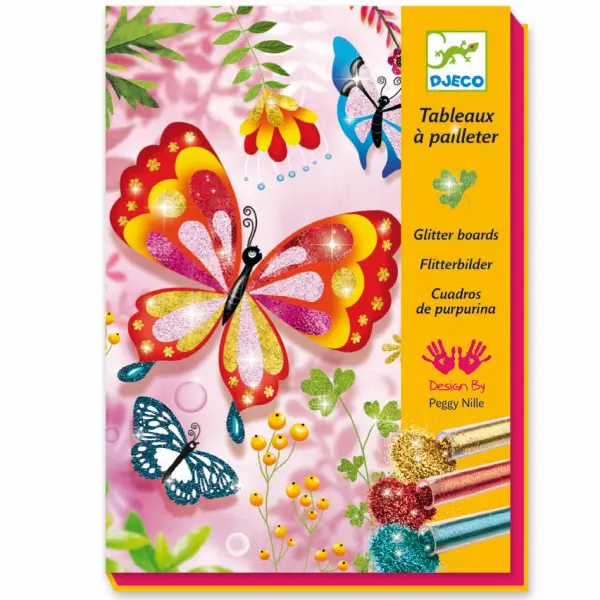 Набор для творчества "Блестящие бабочки" - фото