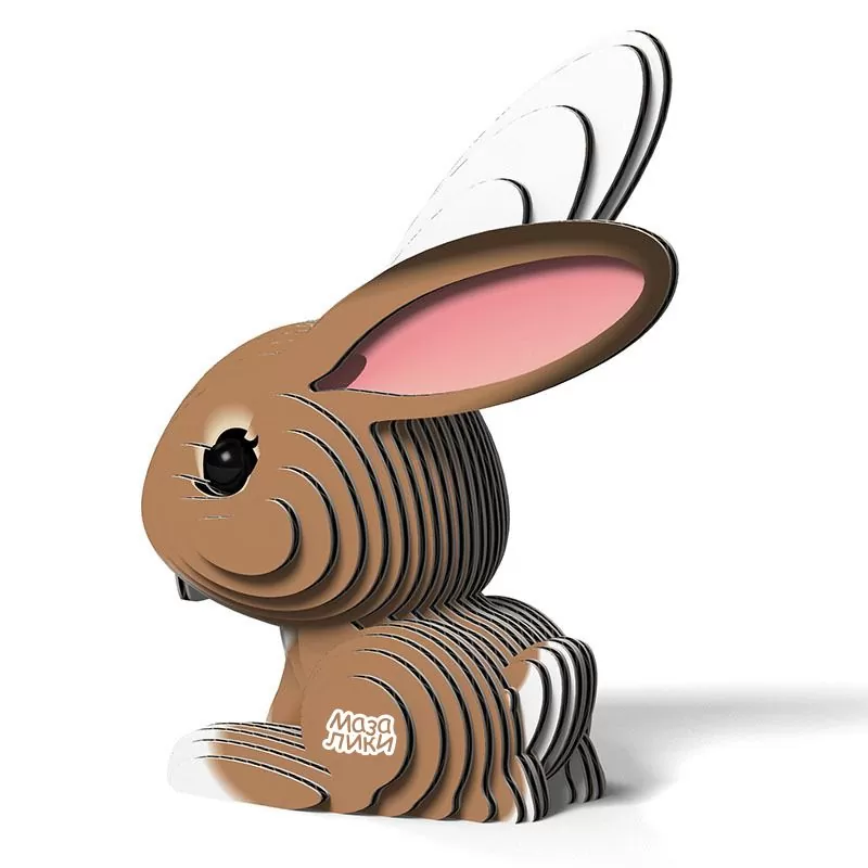 Сборная 3D игрушка "Кролик" - фото