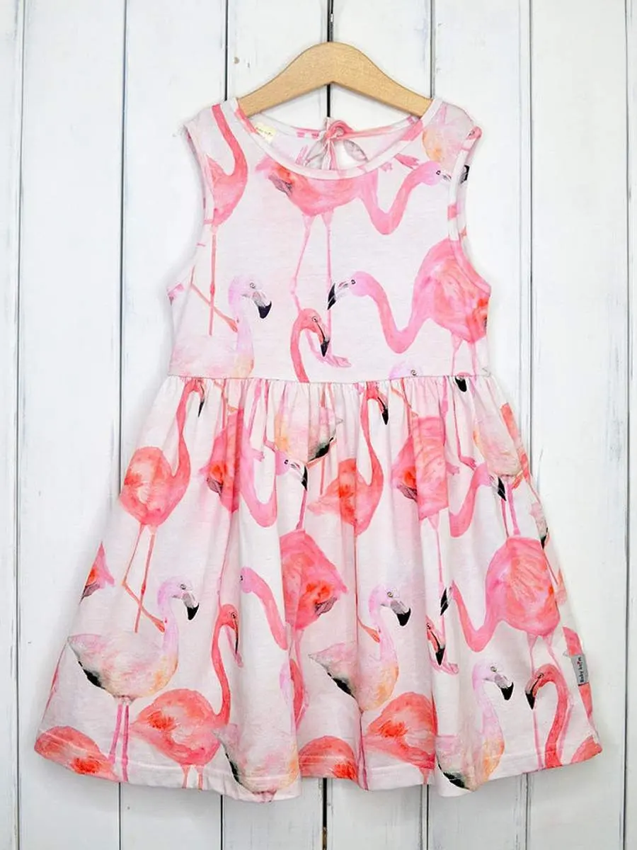 Платье "Фламинго"