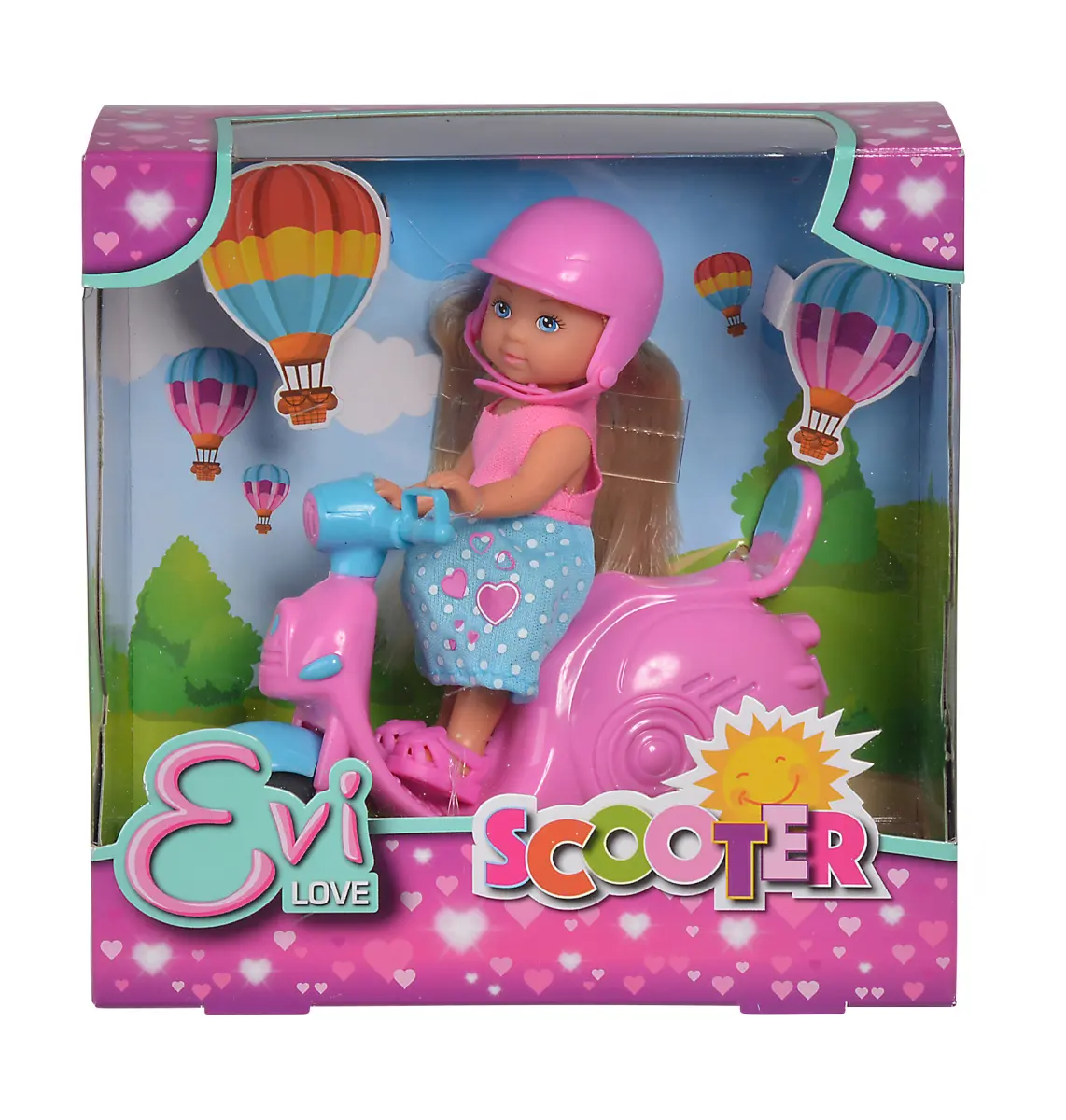 Кукла Еви на скутере - фото