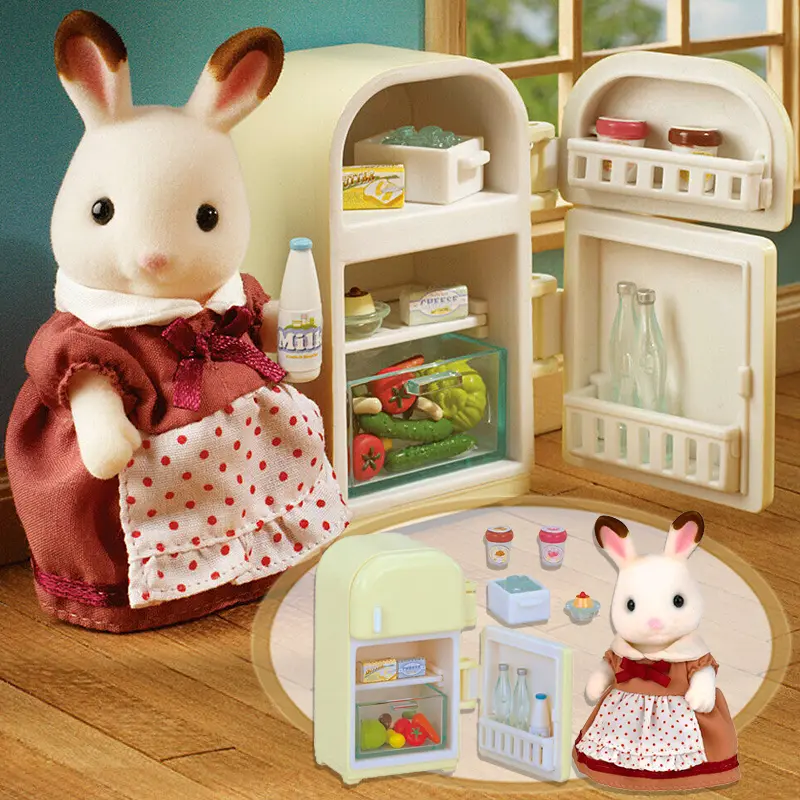 Мама Кролик и холодильник - фото