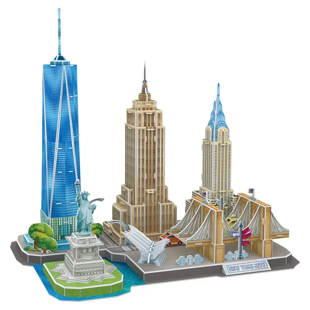 3D пазл CityLine Нью-Йорк - фото