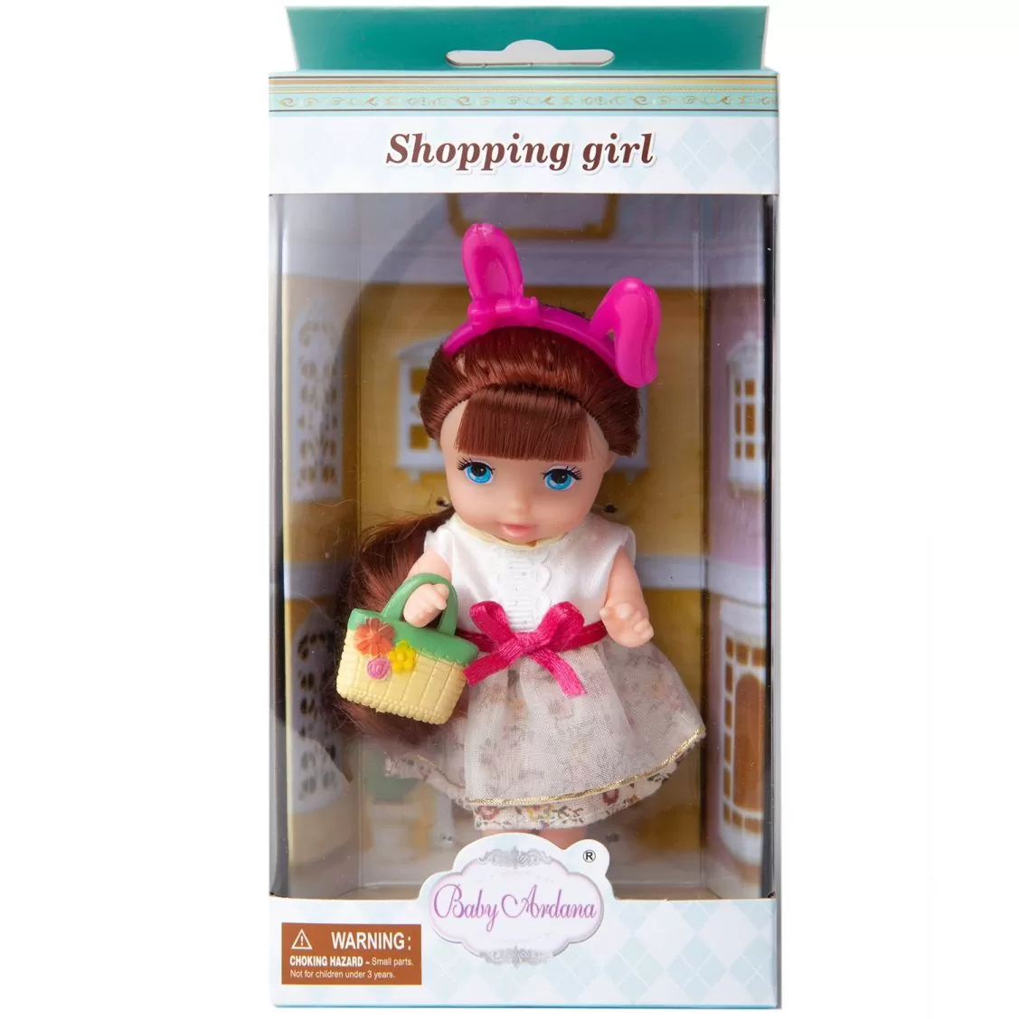 Кукла-мини Baby Ardana "Шоппинг" - фото