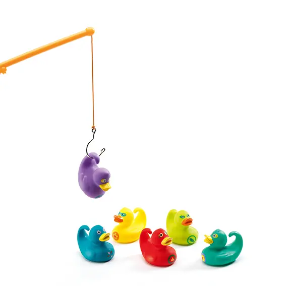 Игра-рыбалка "Утки разноцветные" - фото