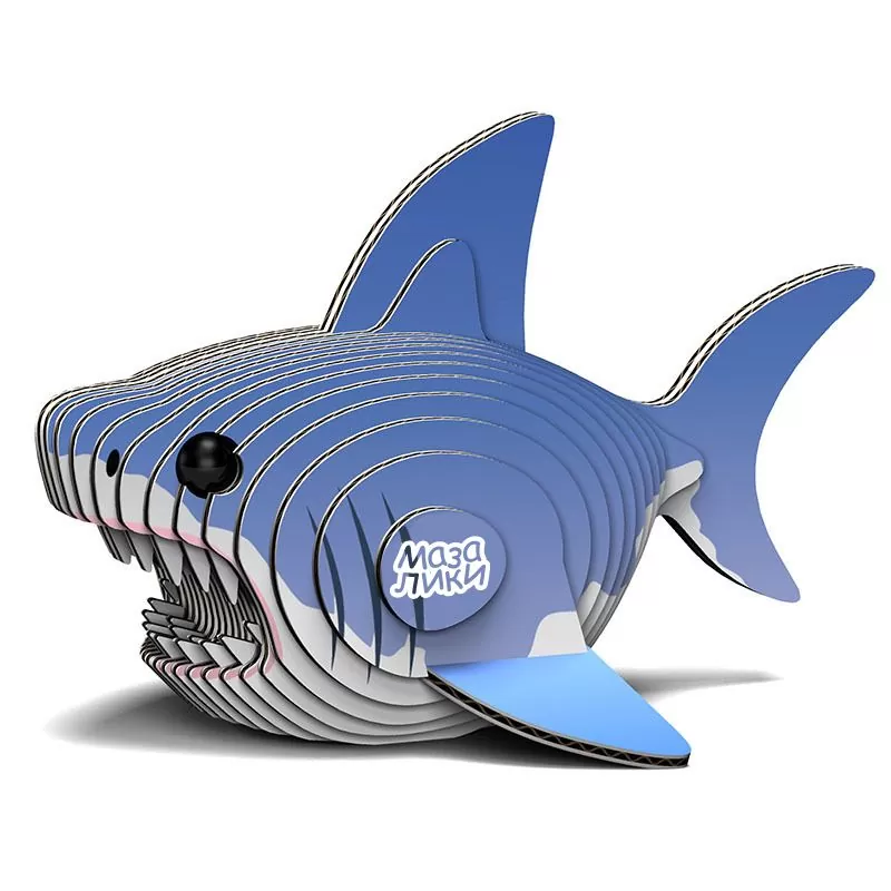 Сборная 3D игрушка "Акула"