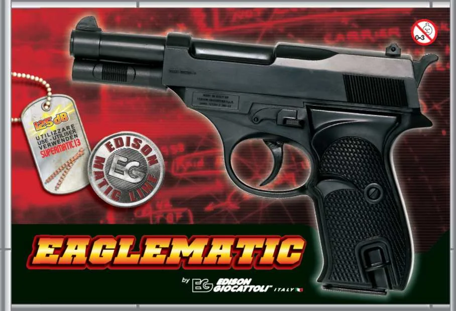 Matic Line Пистолет Eaglematic, 13 зарядов - фото