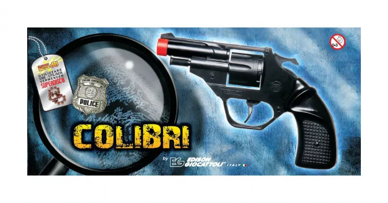 Police Пистолет Colibri, 8 зарядов - фото