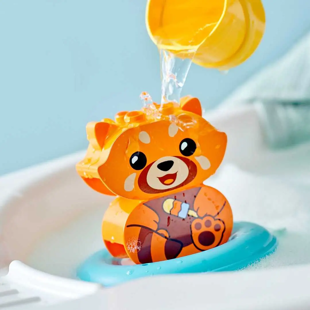 Duplo Приключения в ванной: Красная панда на плоту - фото