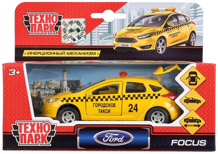 Машина Ford Focus Хэтчбек Такси - фото