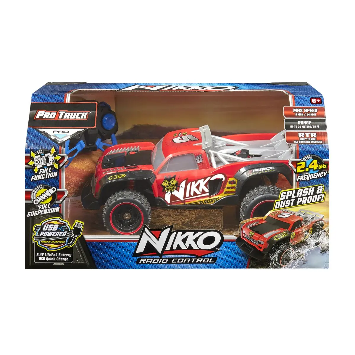 Машина на р/у Pro Trucks Nikko Racing #5 - фото