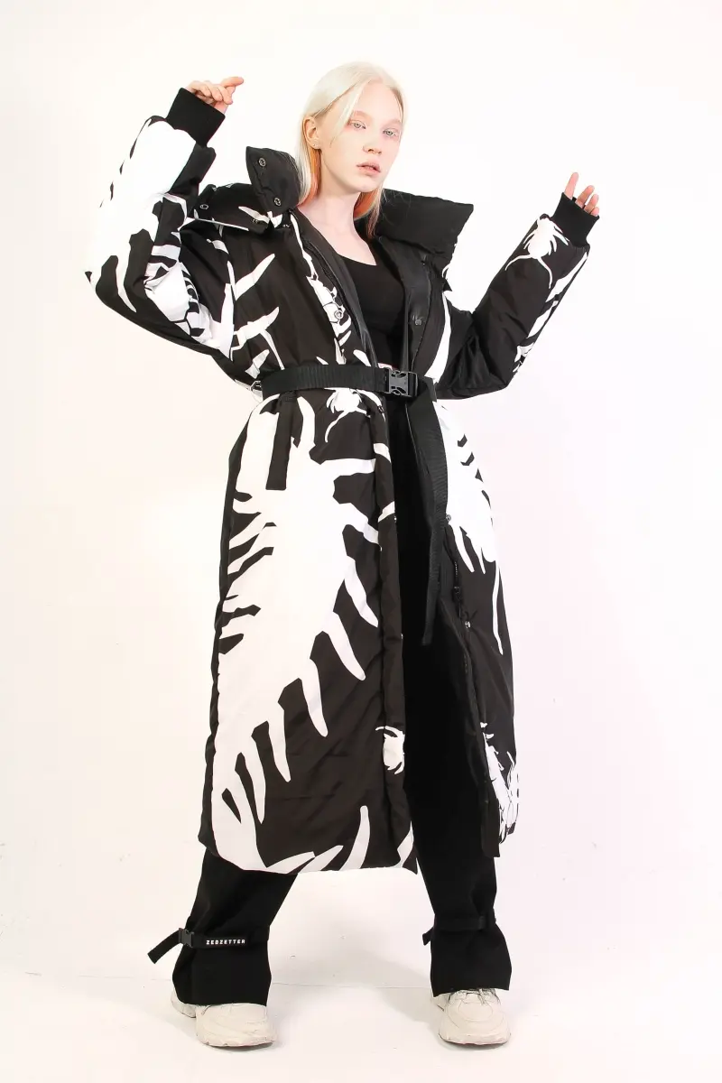 Пальто Black scolopendra - фото