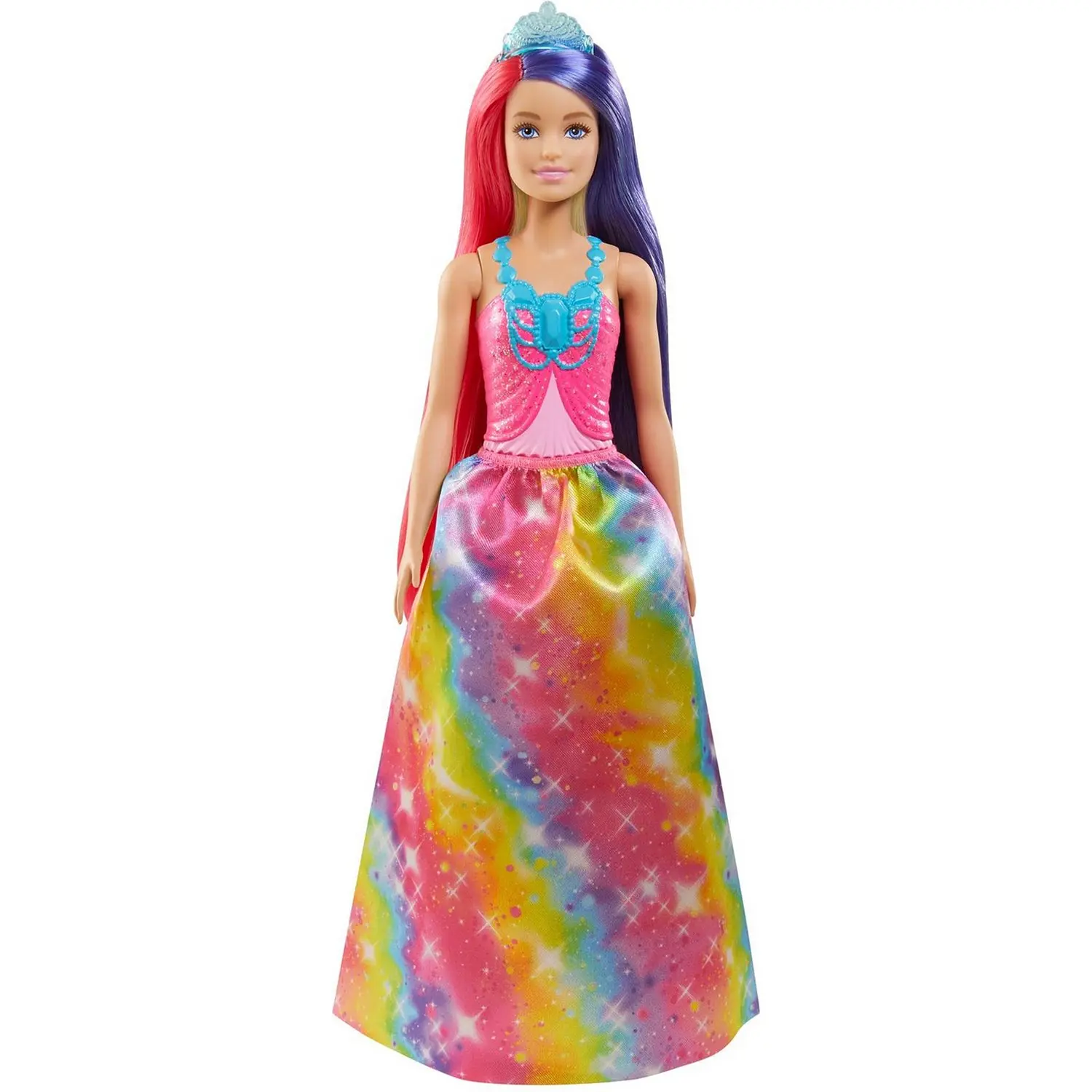 Радужная принцесса с длинными волосами Dreamtopia - фото