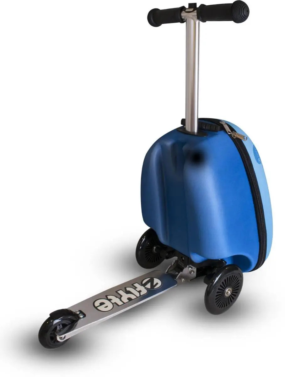 Самокат-чемодан Monster Blue 15" Mini - фото