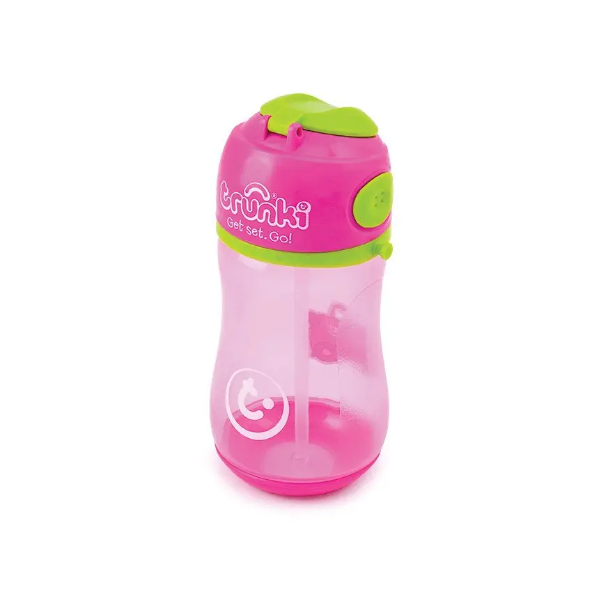 Бутылочка для воды (розовая) - фото