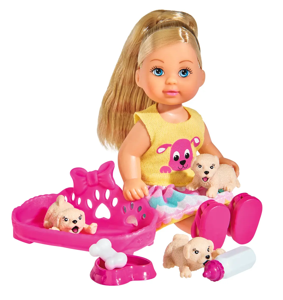 Кукла Еви с собачками - фото