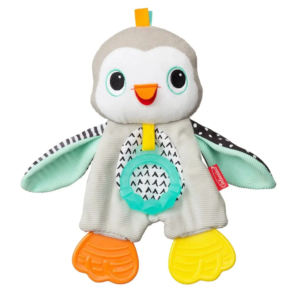 Игрушка с прорезывателем "Пингвин" - фото