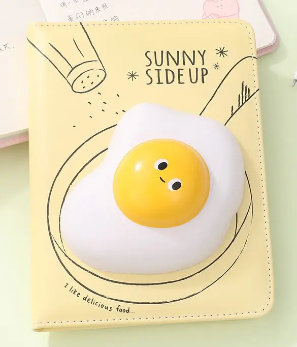 Блокнот со сквишем Sunny Side Up Яичница - фото