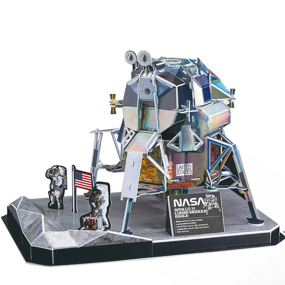 3D Пазл Лунный посадочный модуль "Аполлон-11" - фото