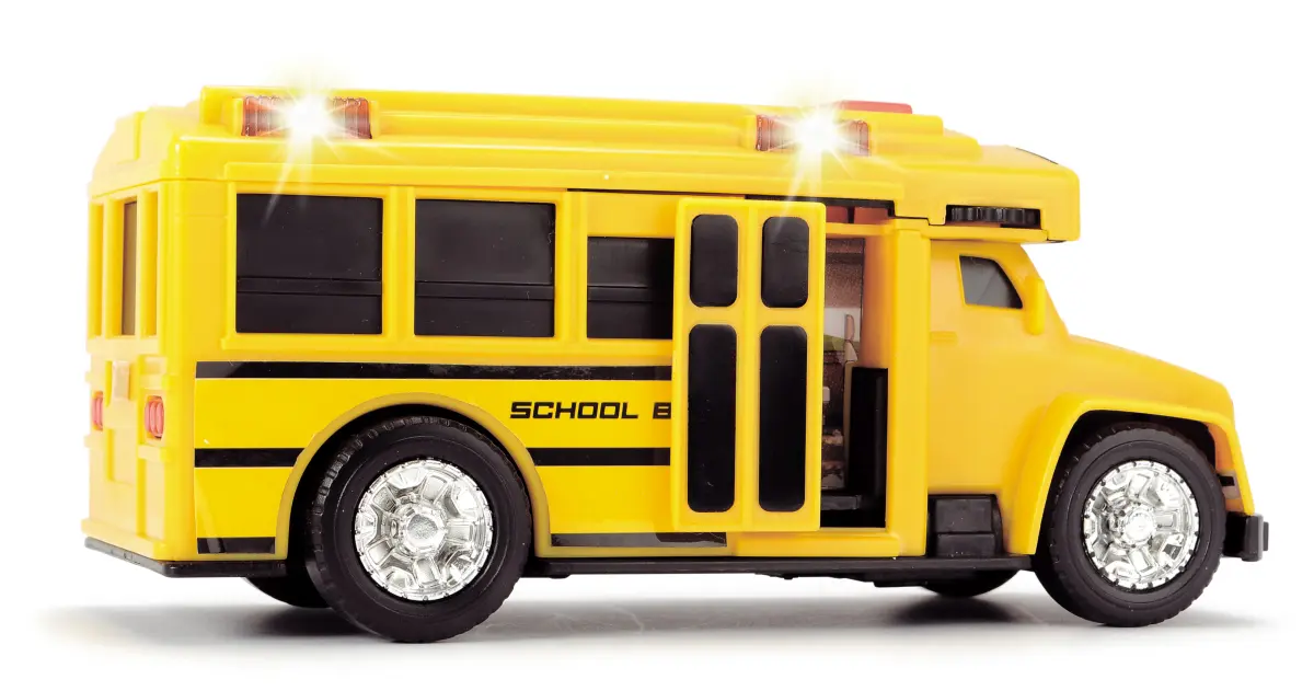 Школьный автобус (свет, звук) - фото