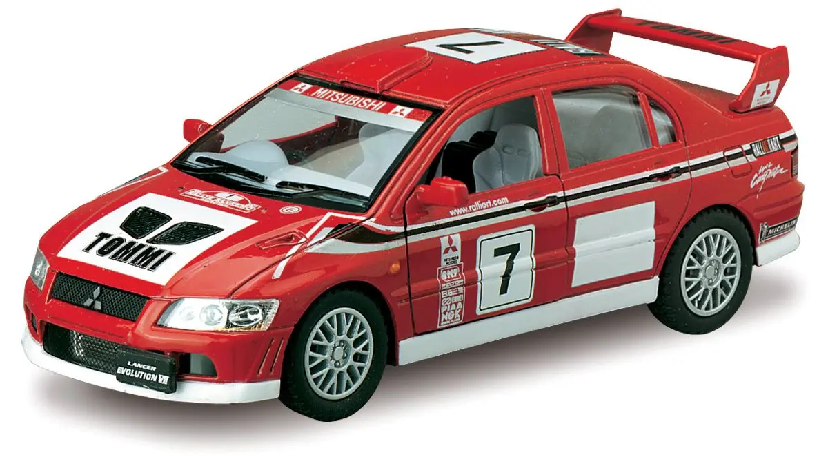 Машина Mitsubishi Lancer Evolution VII WRC - фото