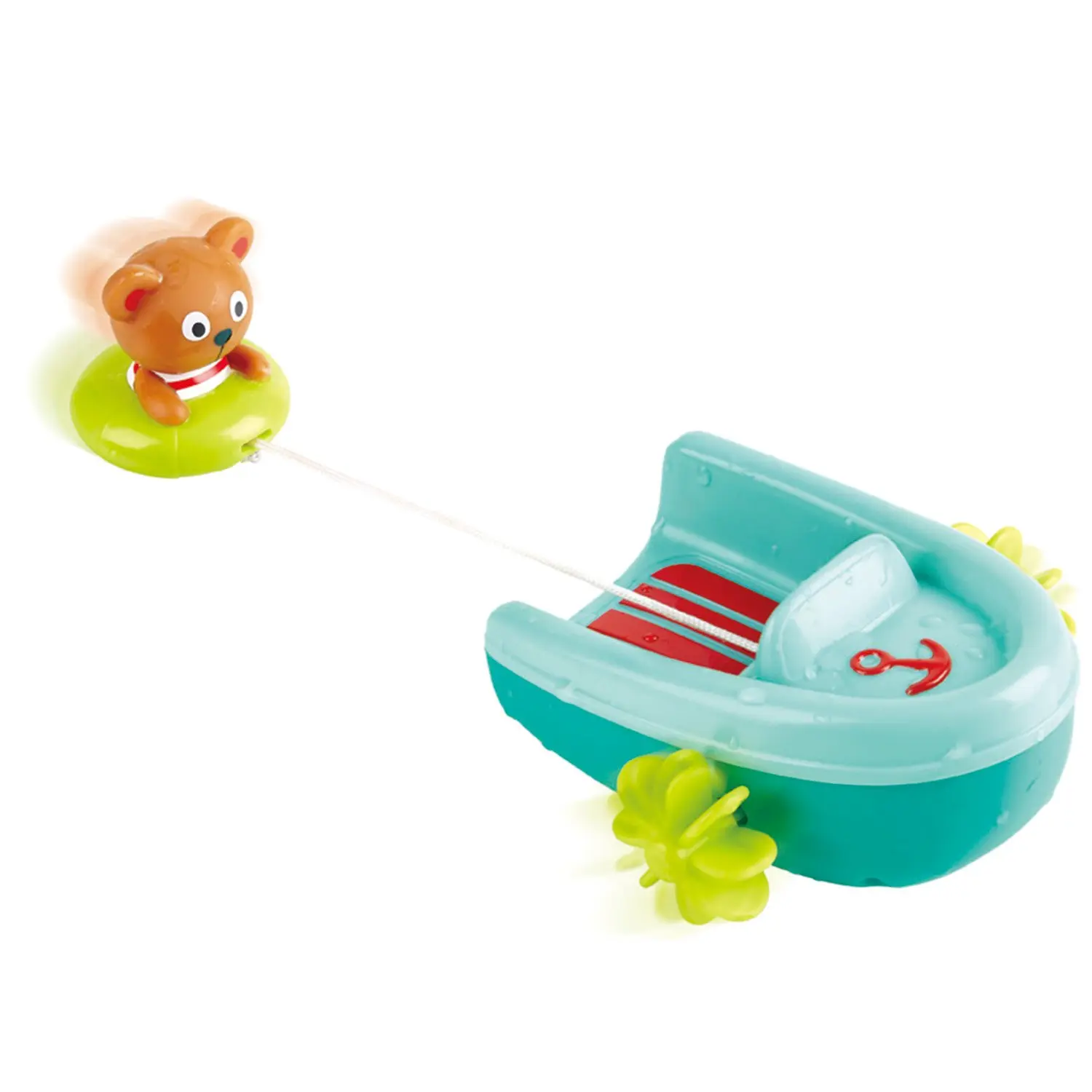 Игрушка для купания Мишка на тюбинге - фото
