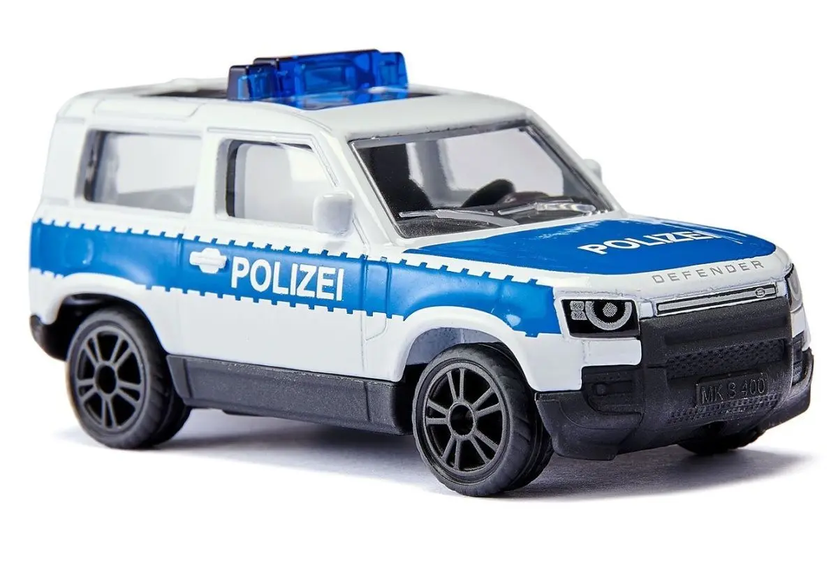 Машина полицейская Land Rover Defender - фото