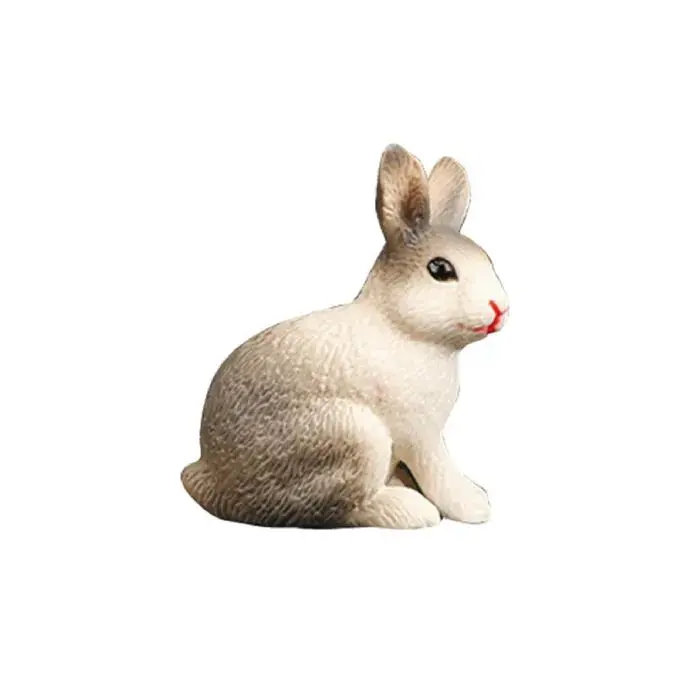 Кролик серый - фото